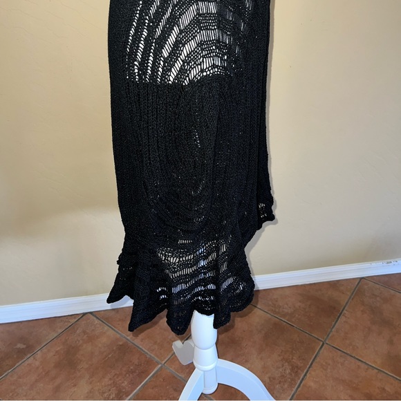 BCBGMAXAZRIA Knitted Open Duster Cardigan Size L - Picture 4 of 13